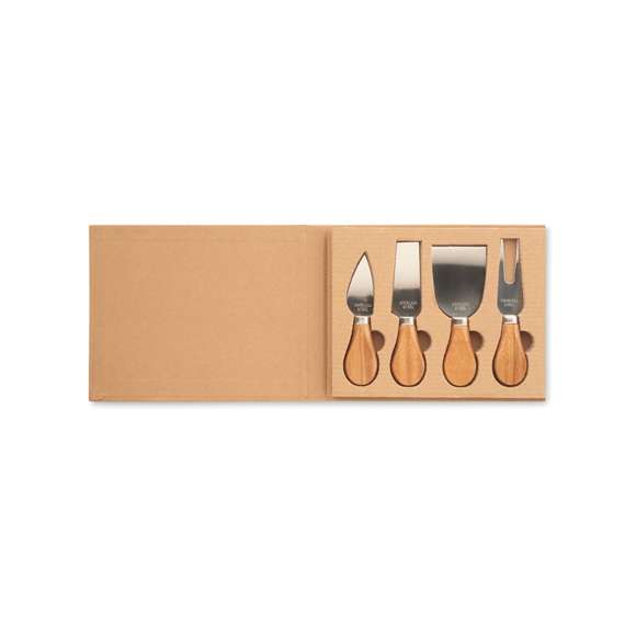 Set de 4 cuchillos para queso