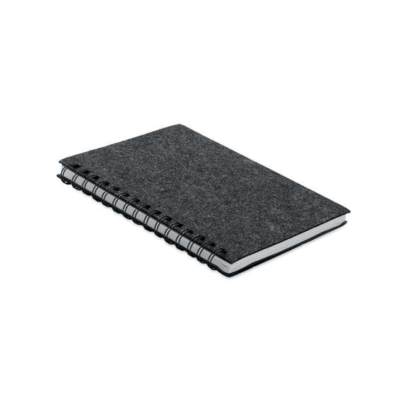 Libreta A5 RPET tapa fieltro