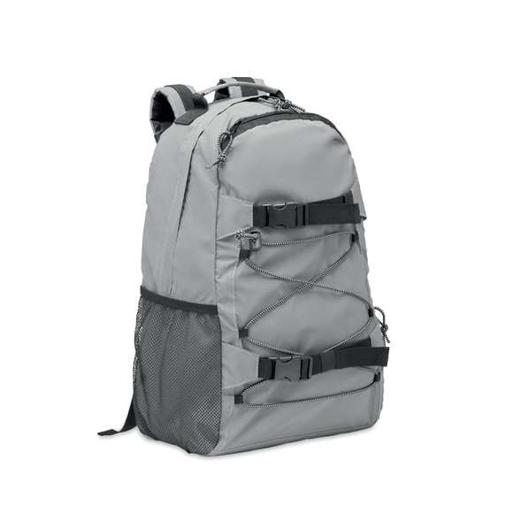 <p><span style="color: rgb(119,119,119);background-color: rgb(255,255,255);font-size: 13px;font-family: Open Sans", Arial, sans-serif;">MochilMochila Reflectante BRIGHT SPORTBAGa de poliéster 190T altamente reflectante con cordón en la parte delantera. Espalda, correas y fondo acolchados. Compartimento para portátil 15''.</span>&nbsp;</p>
