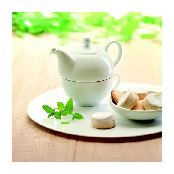 Set de tetera y taza 400 ml