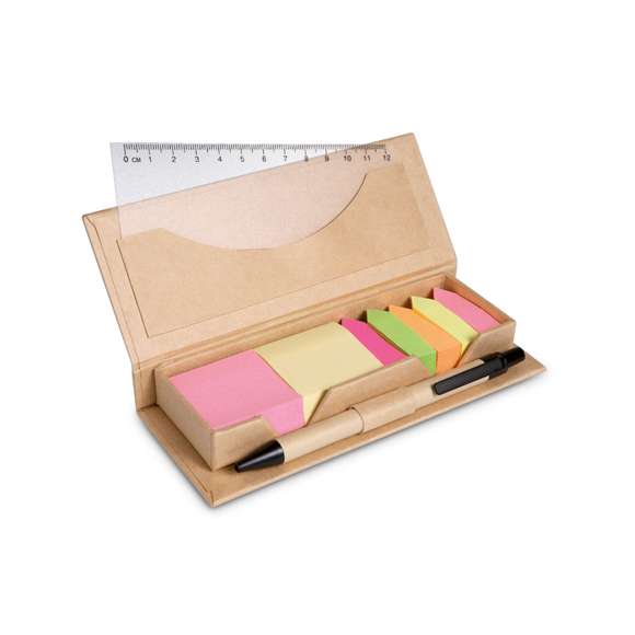 Set de oficina en caja cartón