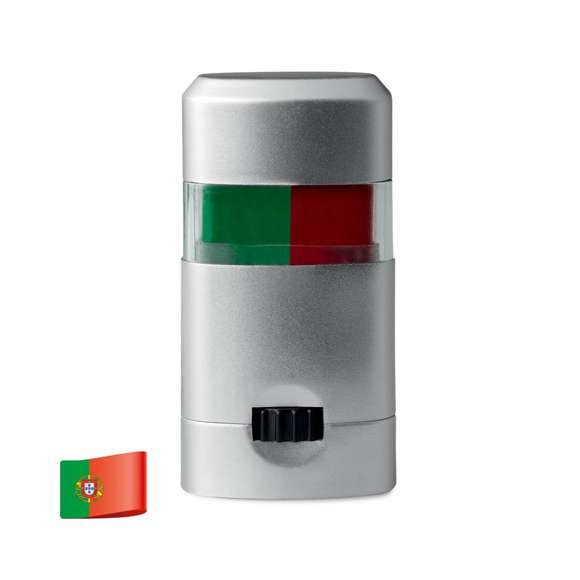 <p><span style="color: rgb(119,119,119);background-color: rgb(255,255,255);font-size: 13px;font-family: Open Sans", Arial, sans-serif;">Pinturas de diferentes banderas en caja plateada y transparente.</span>&nbsp;</p>