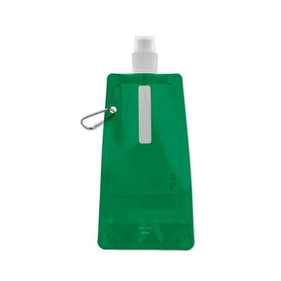 Botella de agua plegable