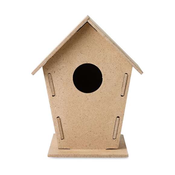 Caseta aglomerado para pájaros