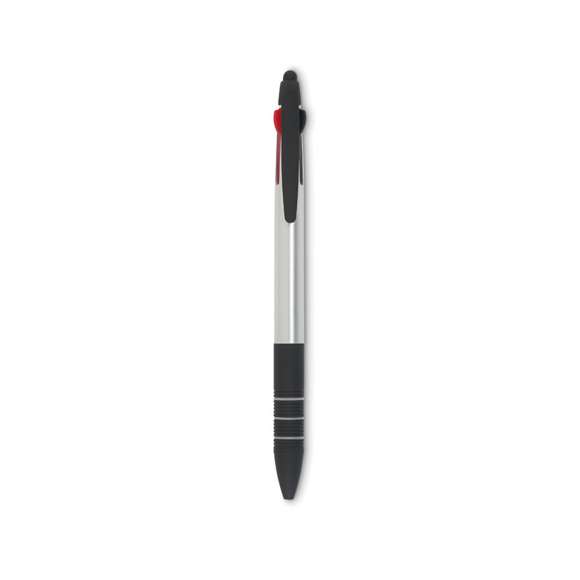 Bolígrafo táctil de tres tinta