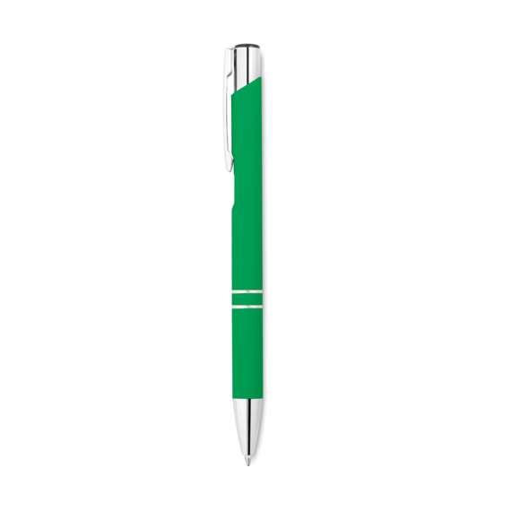 Bolígrafo con acabado caucho