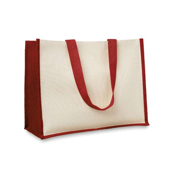 Bolsa de la compra yute y lona