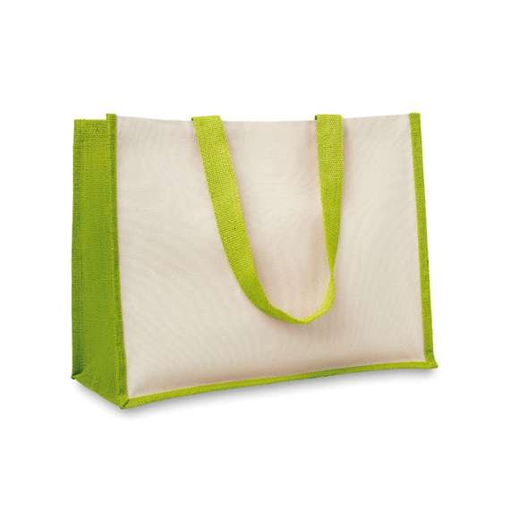 Bolsa de la compra yute y lona