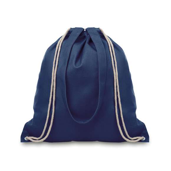 Mochila en canvas color y asas