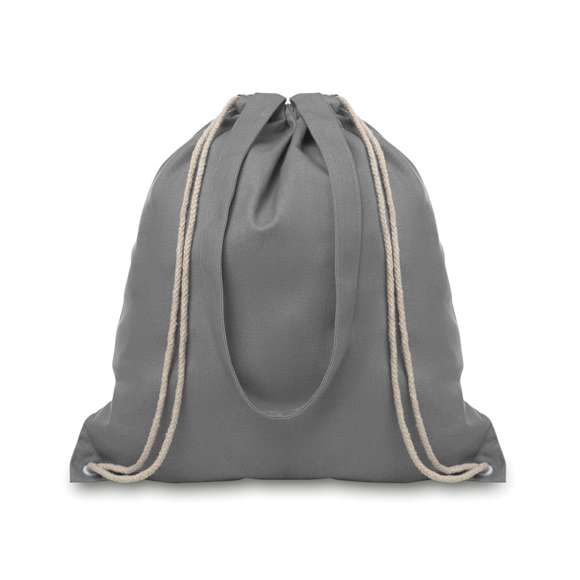 Mochila en canvas color y asas