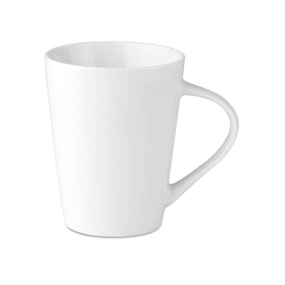 Taza cónica de porcelana 250 ml