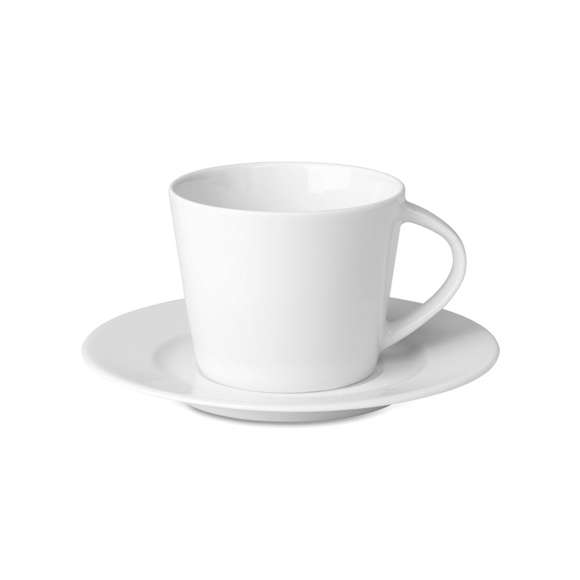 Taza capucciono con platito