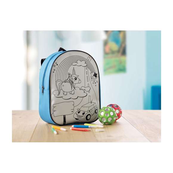 Mochila para colorear