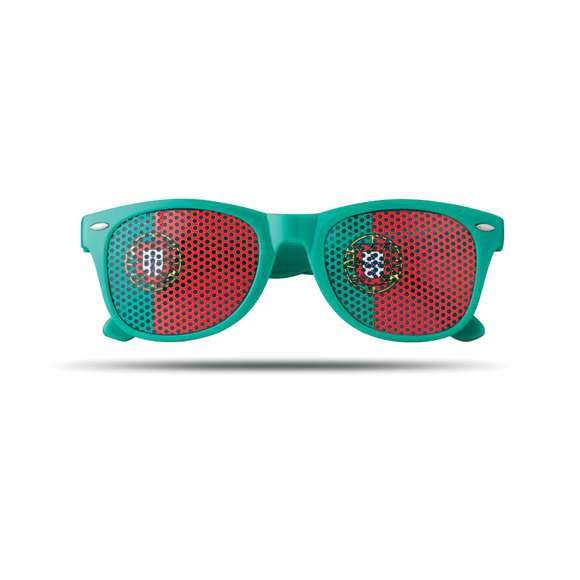 <p><span style="color: rgb(119,119,119);background-color: rgb(255,255,255);font-size: 13px;font-family: Open Sans", Arial, sans-serif;">Gafas con bandera en las lentes.</span>&nbsp;</p>