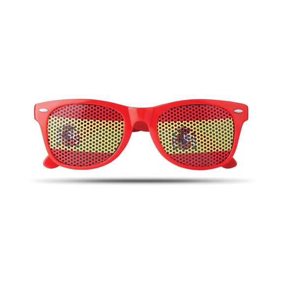 <p><span style="color: rgb(119,119,119);background-color: rgb(255,255,255);font-size: 13px;font-family: Open Sans", Arial, sans-serif;">Gafas con bandera en las lentes.</span>&nbsp;</p>