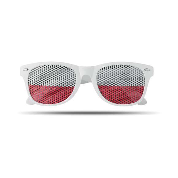 <p><span style="color: rgb(119,119,119);background-color: rgb(255,255,255);font-size: 13px;font-family: Open Sans", Arial, sans-serif;">Gafas con bandera en las lentes.</span>&nbsp;</p>
