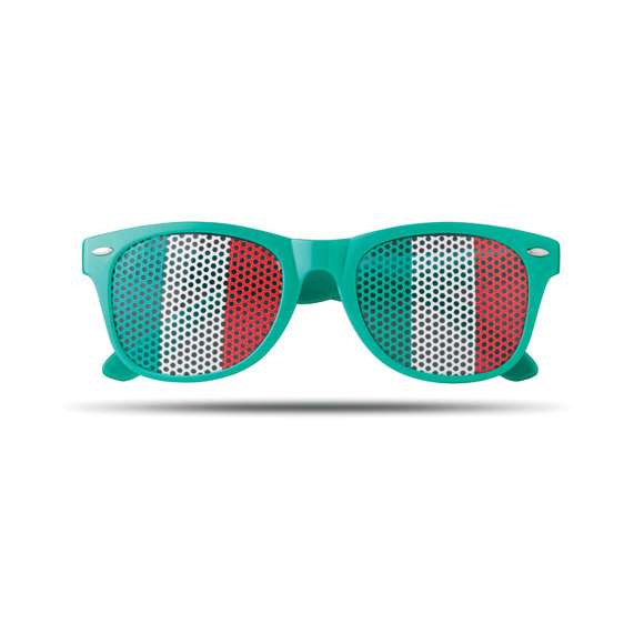 <p><span style="color: rgb(119,119,119);background-color: rgb(255,255,255);font-size: 13px;font-family: Open Sans", Arial, sans-serif;">Gafas con bandera en las lentes.</span>&nbsp;</p>