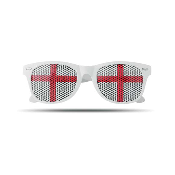 <p><span style="color: rgb(119,119,119);background-color: rgb(255,255,255);font-size: 13px;font-family: Open Sans", Arial, sans-serif;">Gafas con bandera en las lentes.</span>&nbsp;</p>
