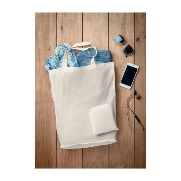 Bolsa plegable de algodón