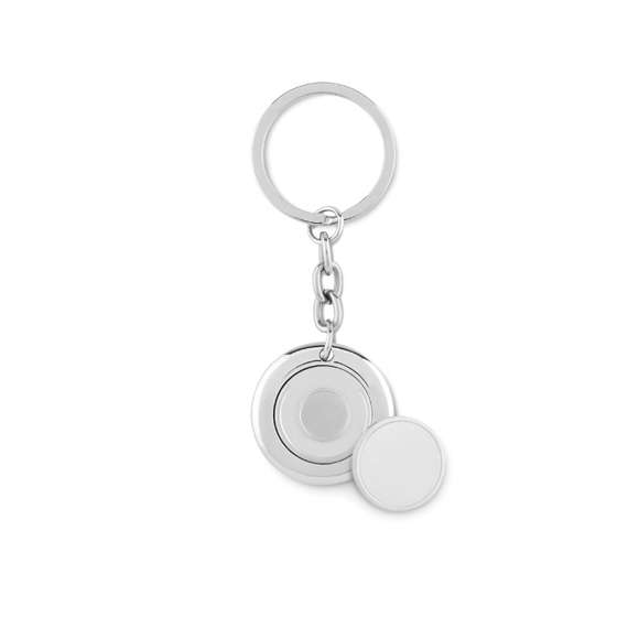 Llavero redondo con token