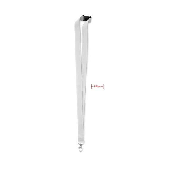 Lanyard hebilla mosquetón 20