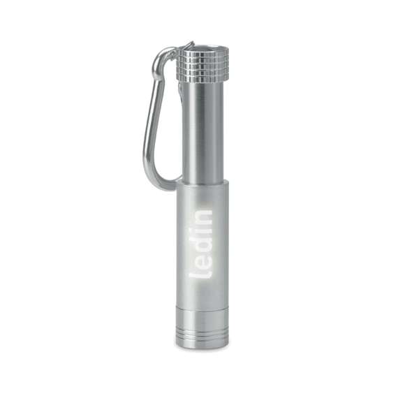 Llavero aluminio ABS con LED