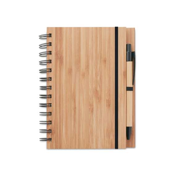 Libreta de bambú
