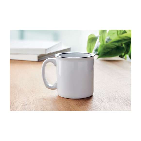 Taza cerámica sublim. 240 ml