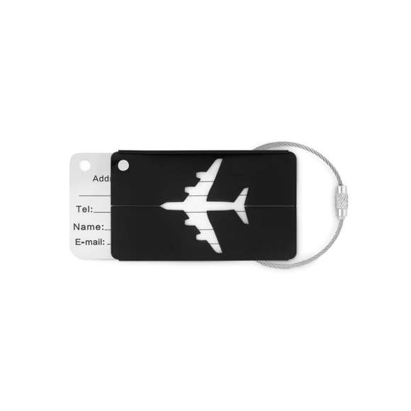 Identificador maleta aluminio
