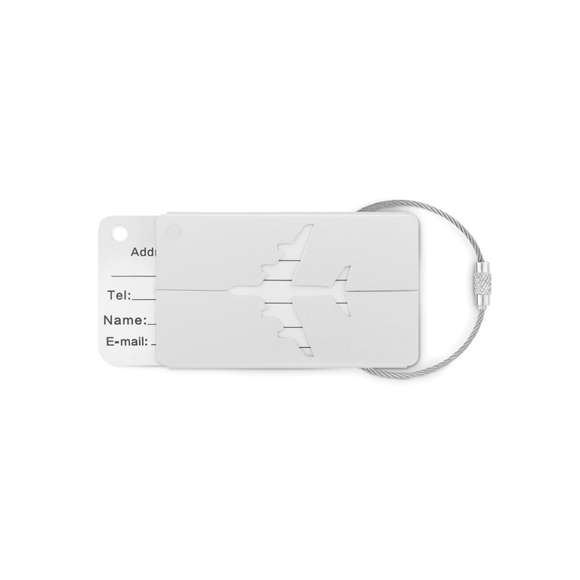Identificador maleta aluminio