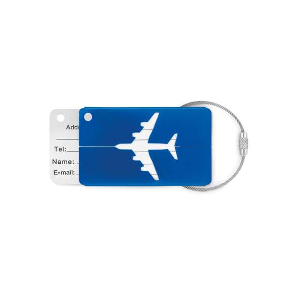 Identificador maleta aluminio