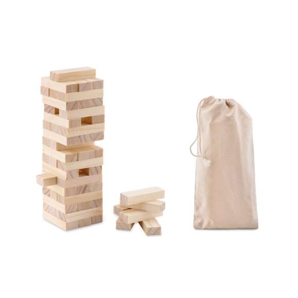 Juego torre de madera