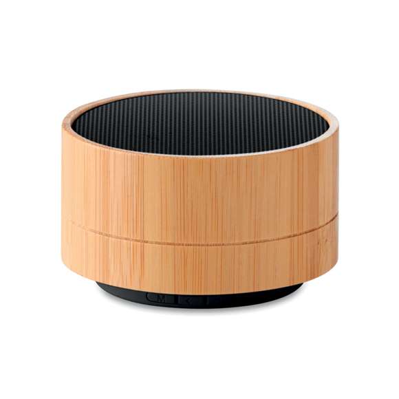 Altavoz inalámbrico bambú
