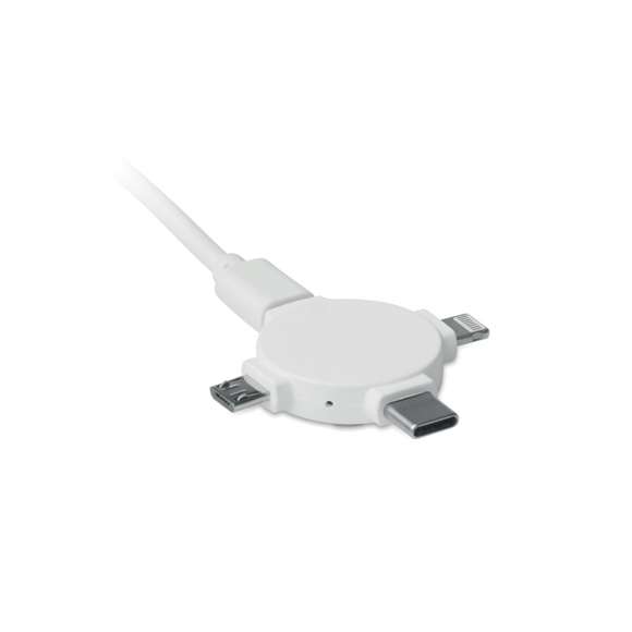 Adaptador con cable 3 en 1