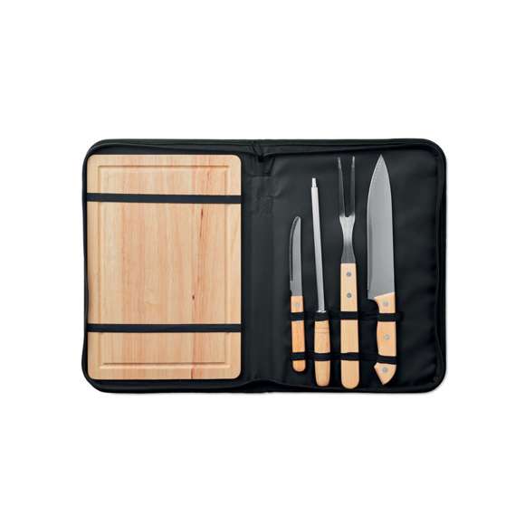 Set 4 accesorios barbacoa