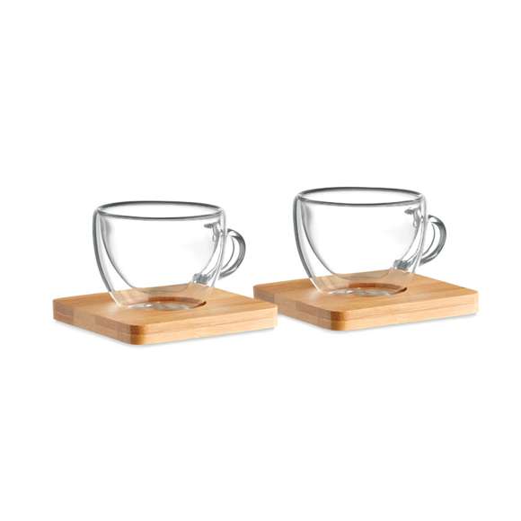 Juego de 2 tazas café
