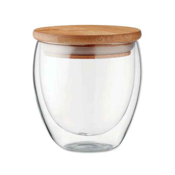Vaso cristal doble capa 250 ml