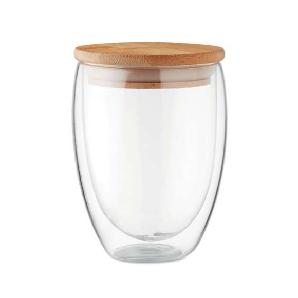 Vaso cristal doble capa 350 ml