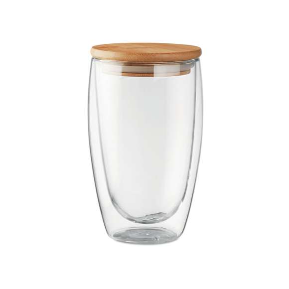 Vaso cristal doble capa 450 ml