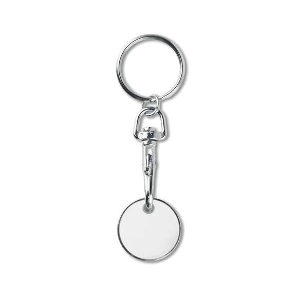 Llavero moneda (EUR) carro