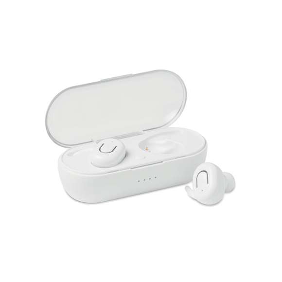 Auriculares TWS con base carga