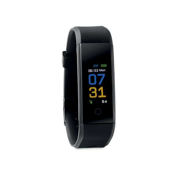 <p><span style="color: rgb(119,119,119);background-color: rgb(255,255,255);font-size: 13px;font-family: Open Sans", Arial, sans-serif;">Pulsera de actividad inalámbrico 4.0 en TPU. Desmonta la pulsera y conéctalo para su carga. Batería recargable de Li-pol 90 mAh.</span>&nbsp;</p>