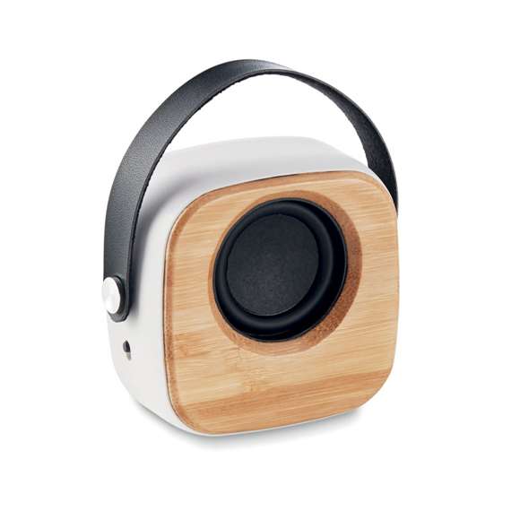 Altavoz de bambú inalámbrico
