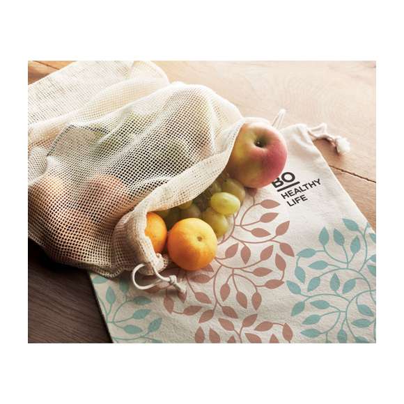Bolsa rejilla para comida