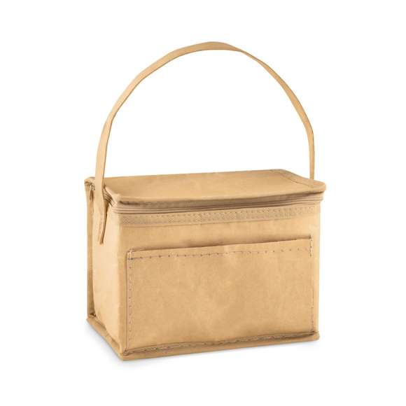 Bolsa nevera kraft 6 latas