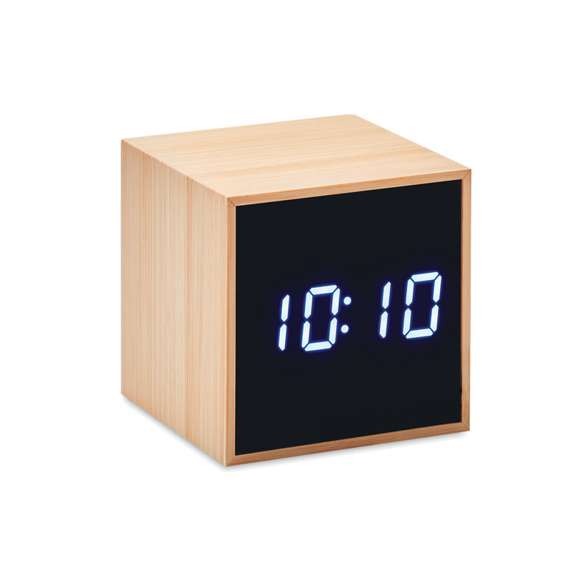 Reloj despertador y temperatura