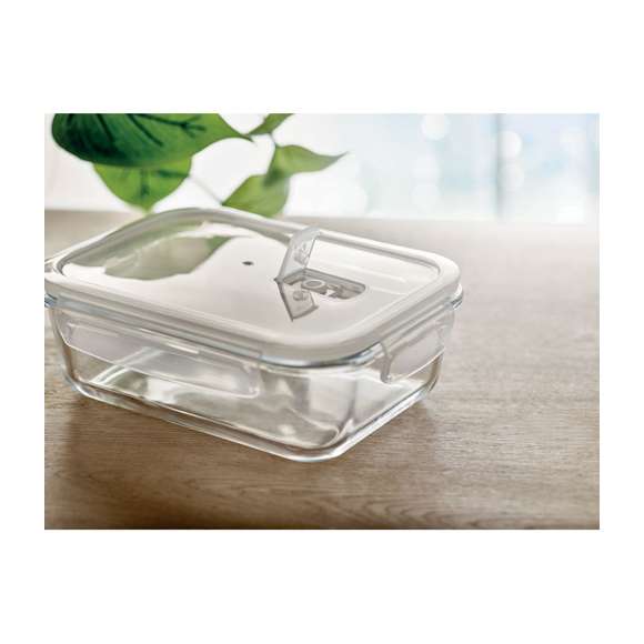 Fiambrera de vidrio 900 ml.