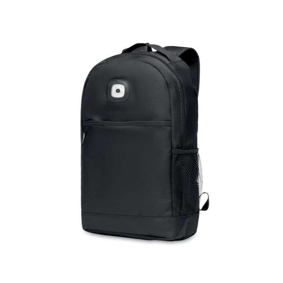 Mochila en RPET 600D y luz COB