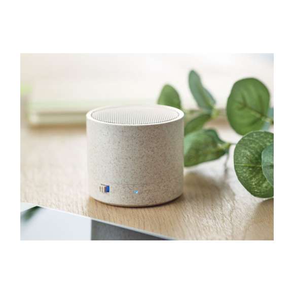 Altavoz inalámbrico paja trigo