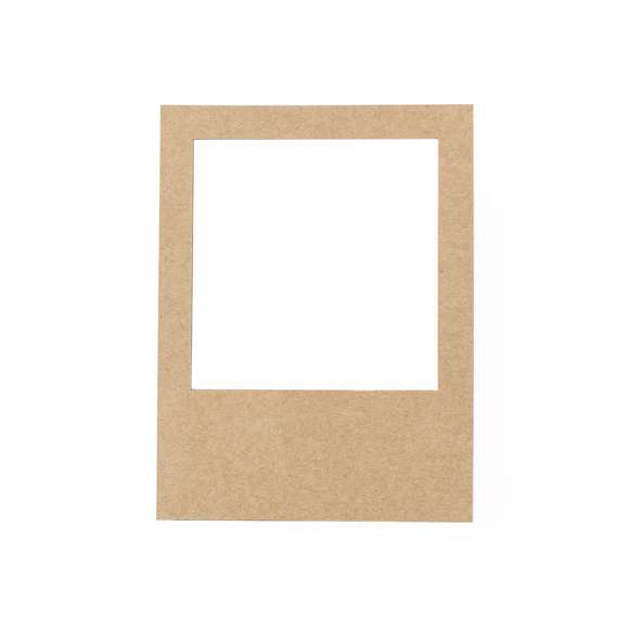 Imán portafotos en cartón reciclado de 185g/m2, para fotos en tamaño 8,5x9 cm